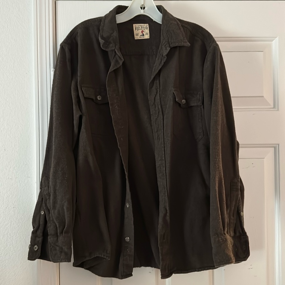 Red Head - Flannel - Dark Brown - XL